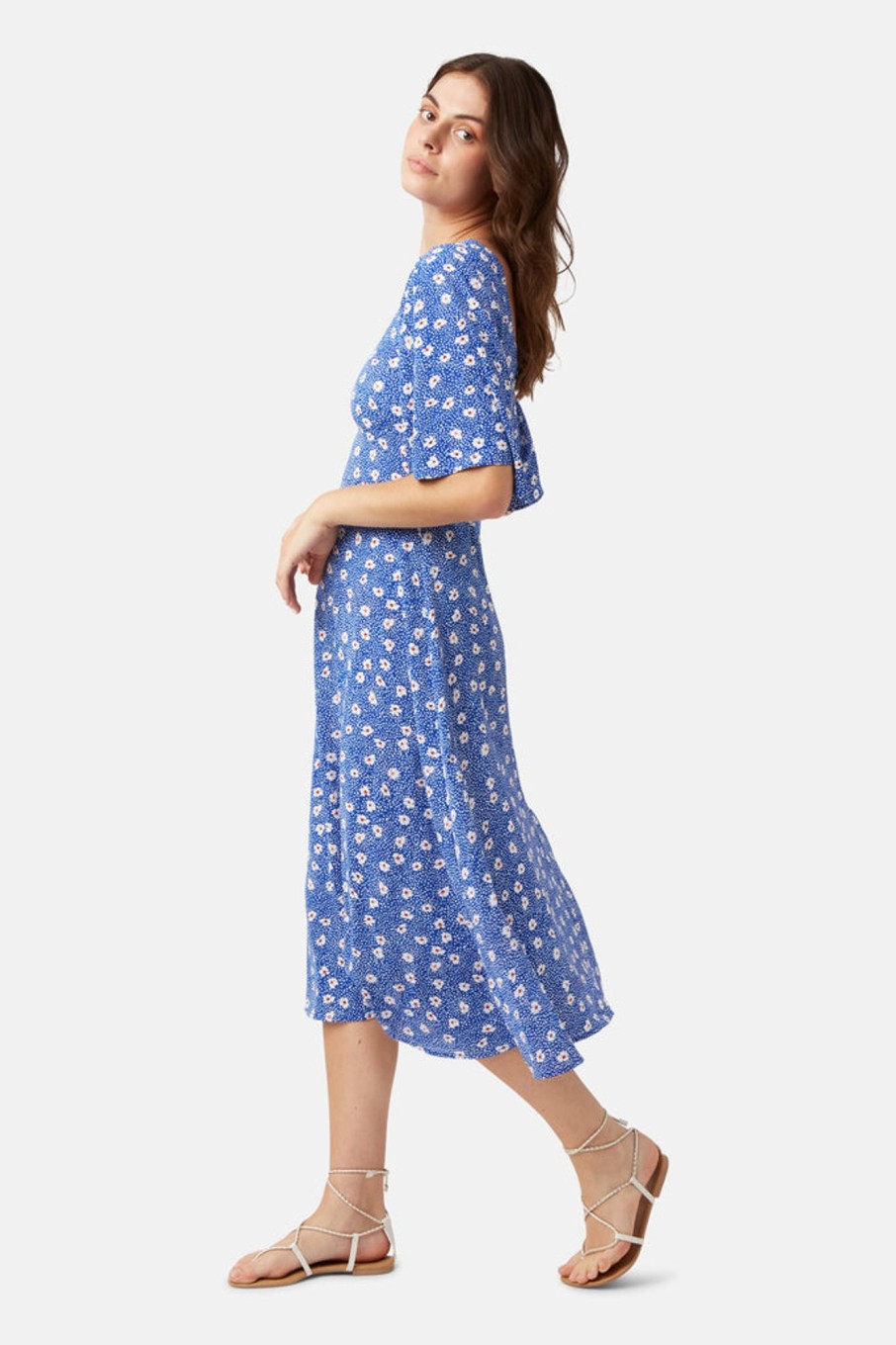 Dresses Traffic People | Give Me Your Answer Do Serena Dress In Blue