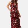 Dresses Traffic People | Vintage Voodoo Havana Dress In Red