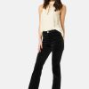 Trousers Traffic People | Corrie Bratter Returns Flare Cord Trouser In Black