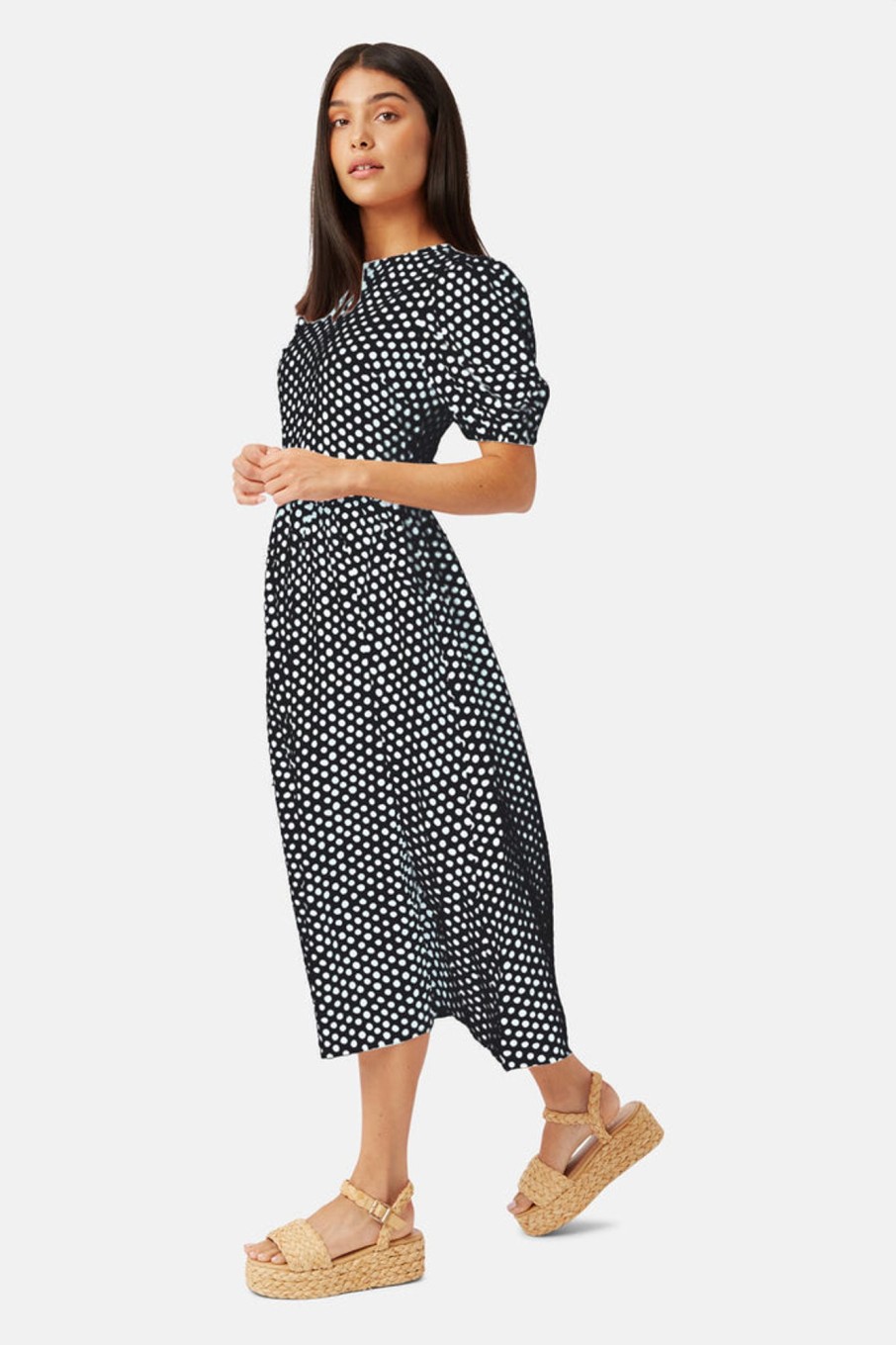 Dresses Traffic People | Not So Nuanced Hopelessly Devoted Dress In Black