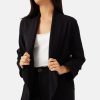 Jackets Traffic People | Solitude And Silence Boyfriend Jacket In Black