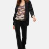 Jackets Traffic People | Corrie Bratter Returns Black Cord Boyfriend Jacket