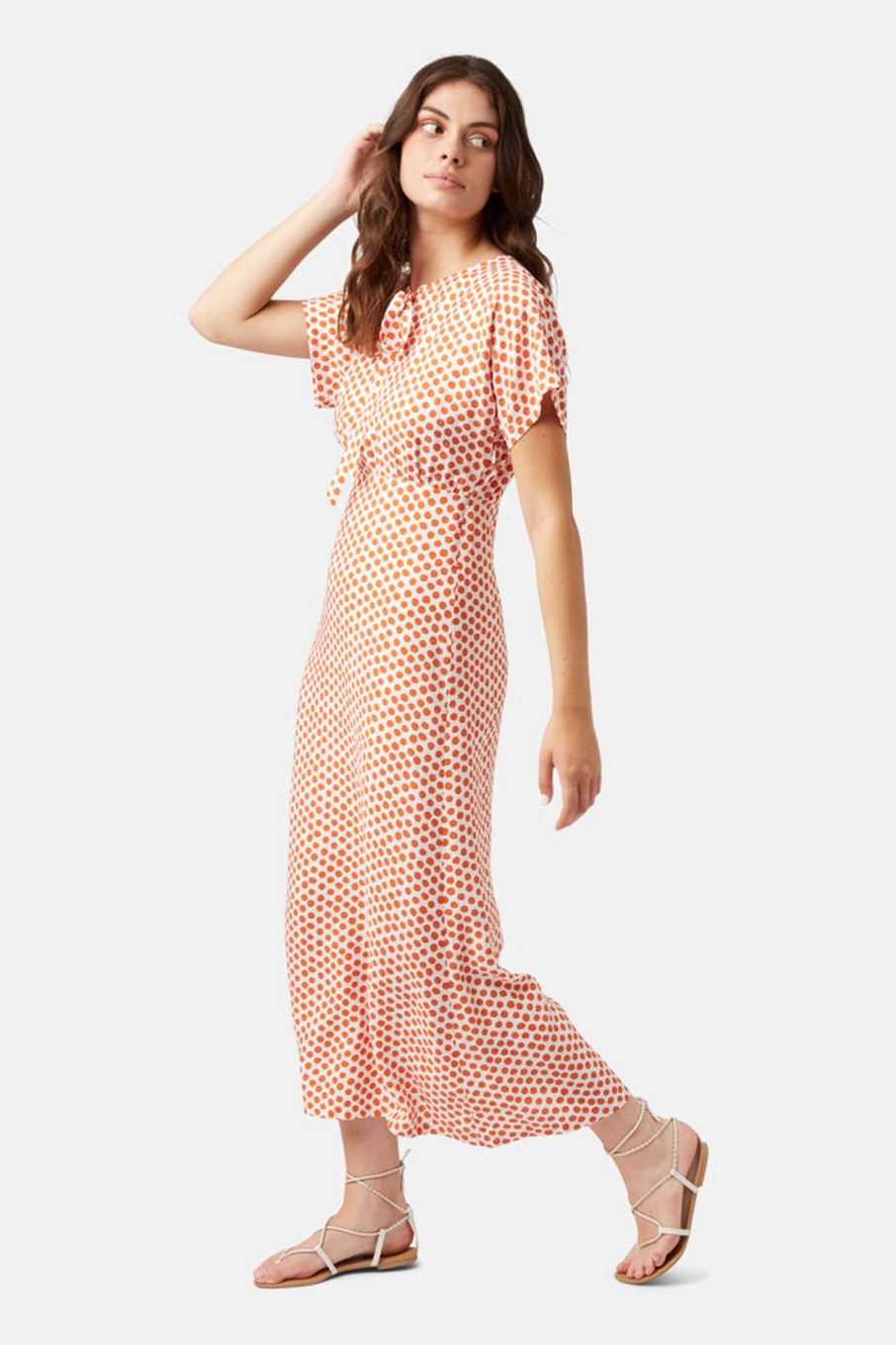 Dresses Traffic People | Not So Nuanced Lenu Dress In White