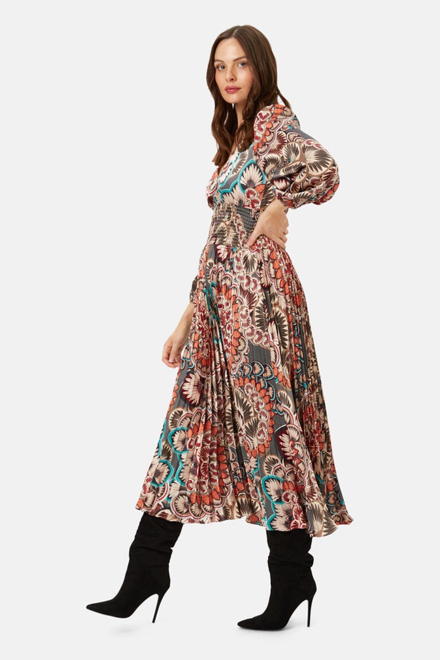 Dresses Traffic People | Hard Promises Paisley Aurora Dress