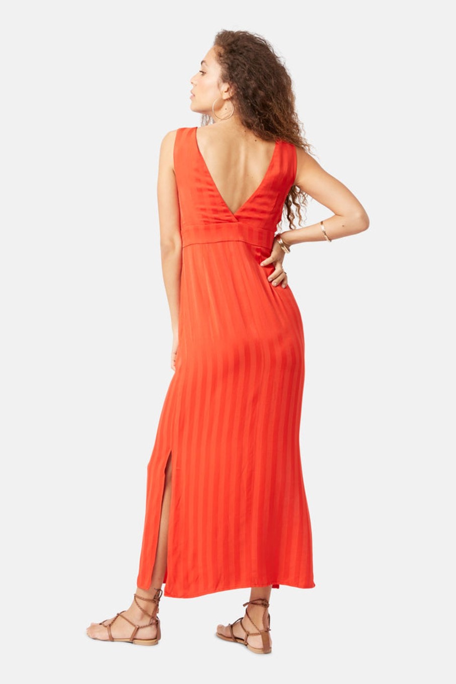 Dresses Traffic People | Telling Stories Va Va Voom Maxi Dress In Red