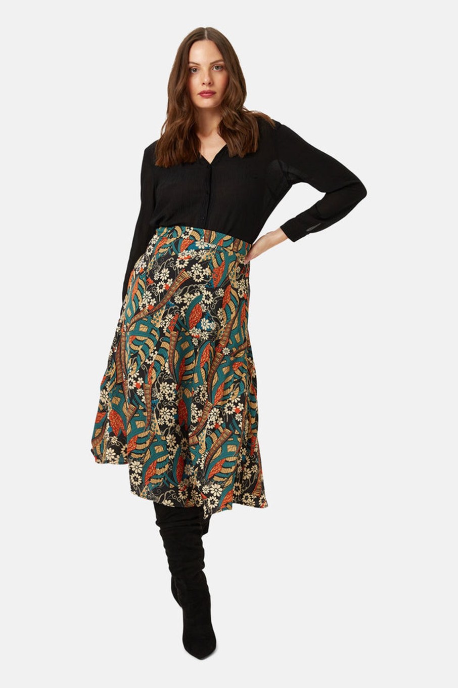 Co-Ords Traffic People | Edge Of Silence Skirt