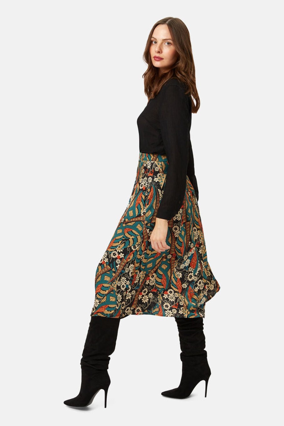 Co-Ords Traffic People | Edge Of Silence Skirt