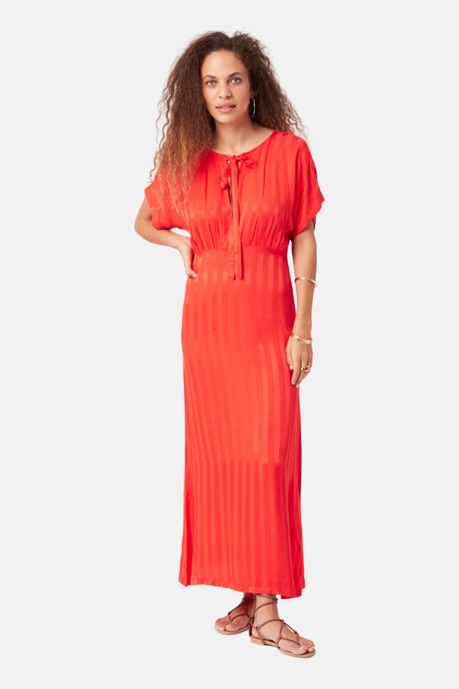 Dresses Traffic People | Telling Stories Lenu Dress In Red