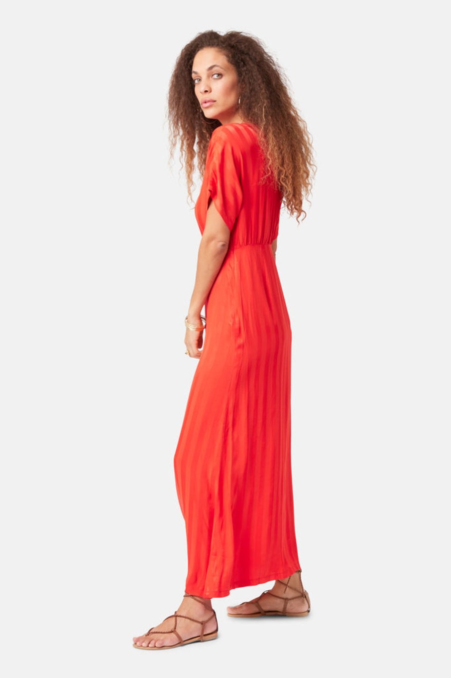 Dresses Traffic People | Telling Stories Lenu Dress In Red