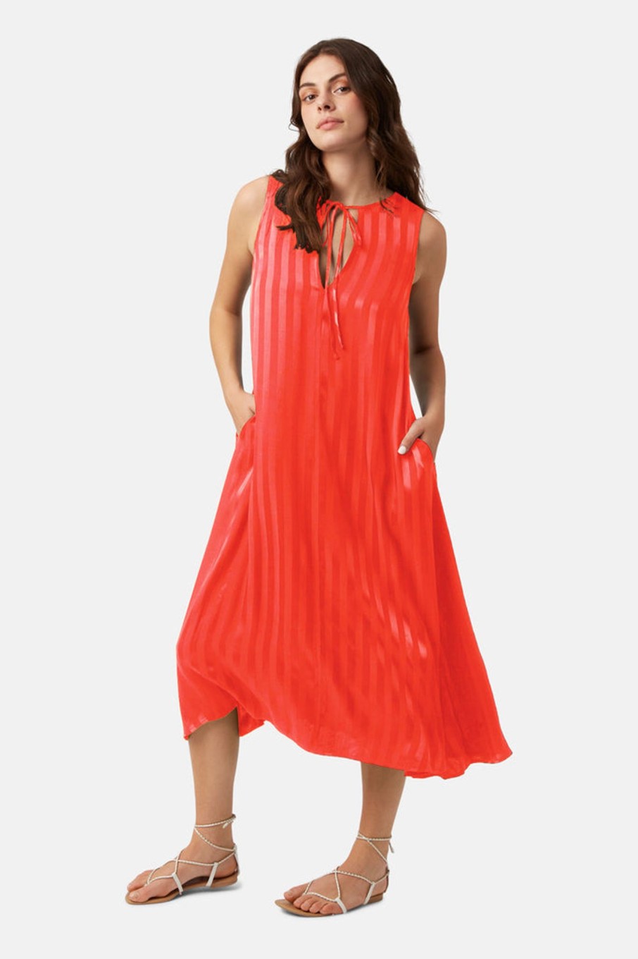 Dresses Traffic People | Telling Stories Tread Softly Dress In Red