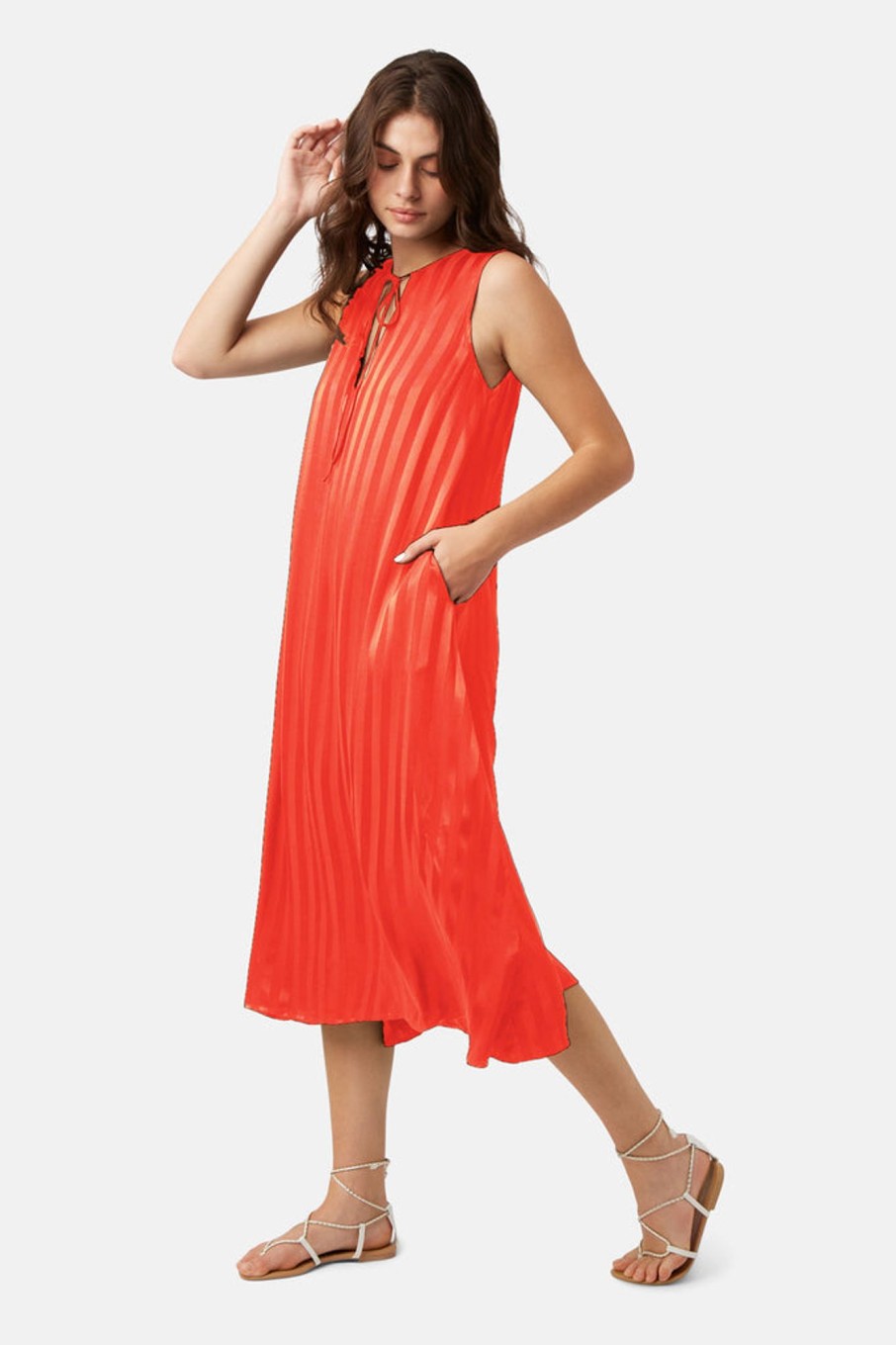 Dresses Traffic People | Telling Stories Tread Softly Dress In Red