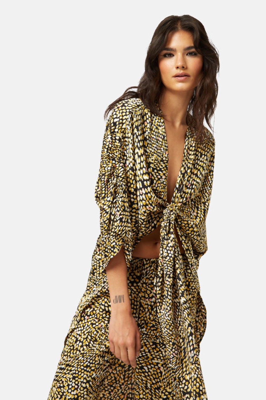 Co-Ords Traffic People | Midtown Mayhem Kimono Drape