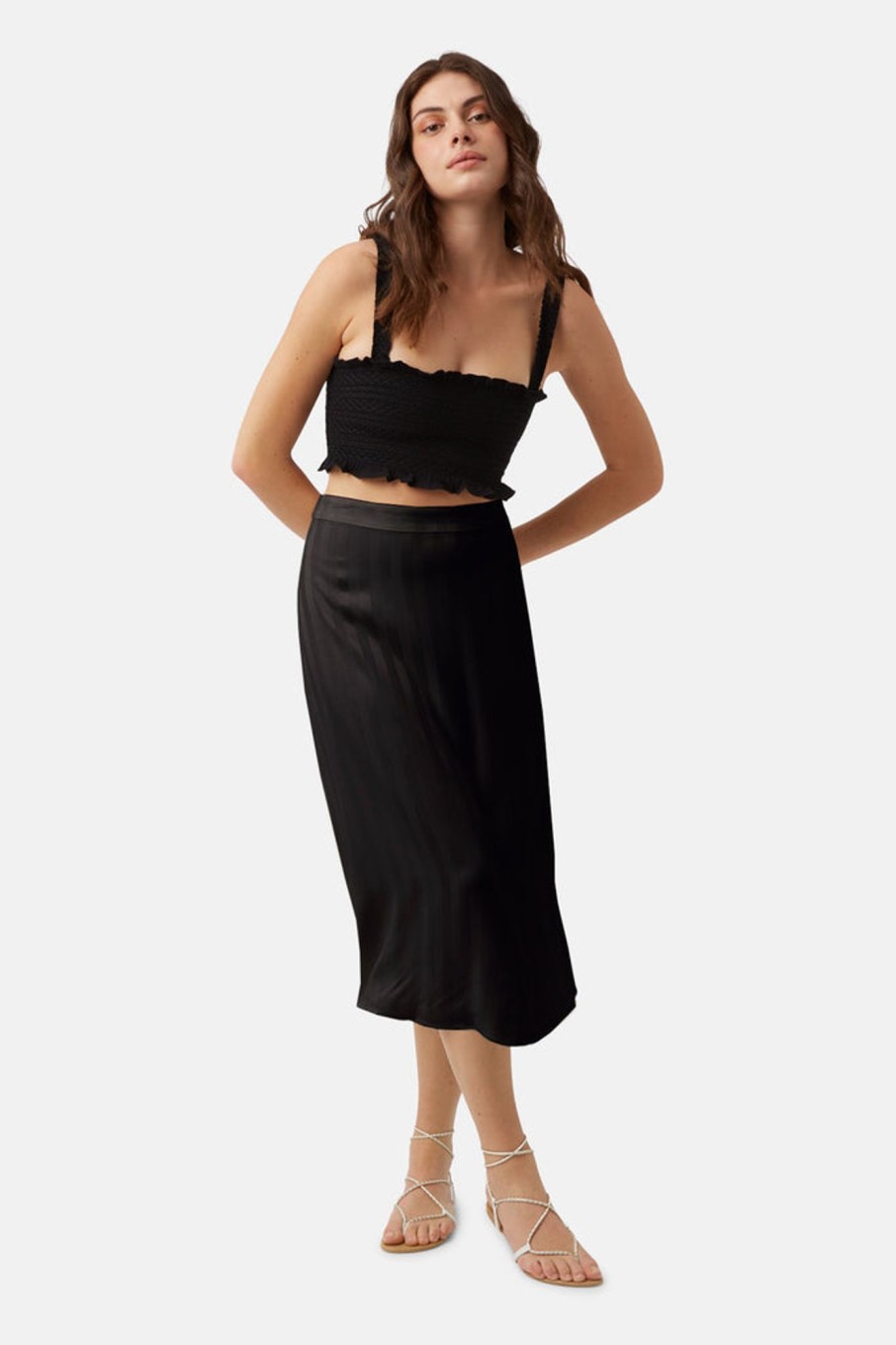 Co-Ords Traffic People | Telling Stories Skirt In Black