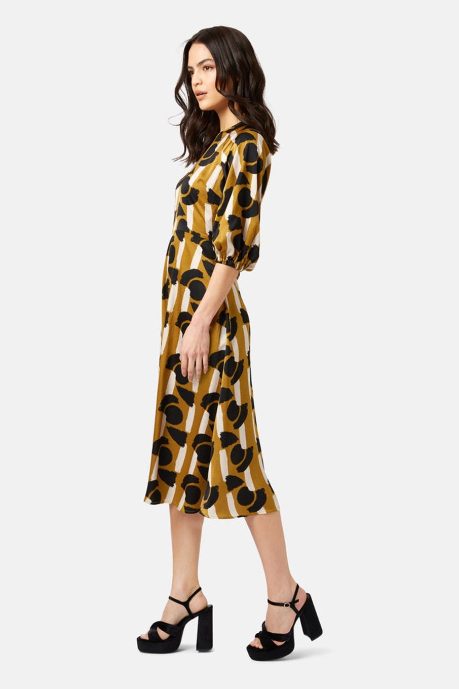 Dresses Traffic People | Self Sabotage Drape Dress