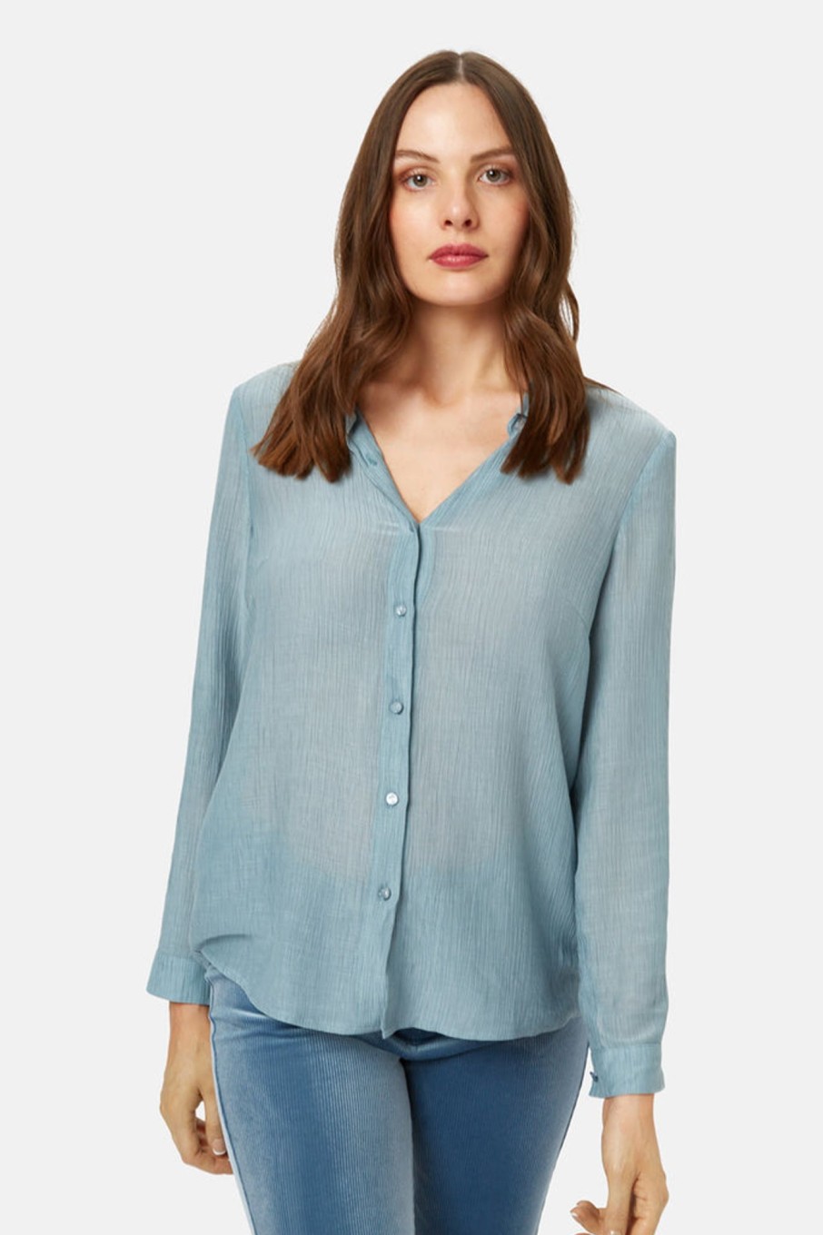 Co-Ords Traffic People | The Great Silence Light Blue Shirt