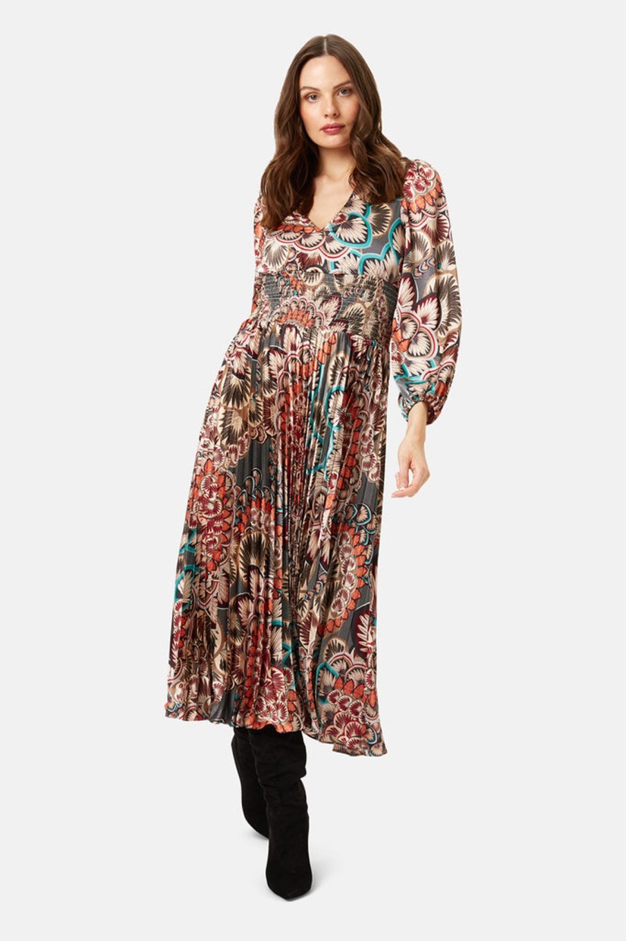 Dresses Traffic People | Hard Promises Paisley Aurora Dress