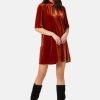 Dresses Traffic People | Never Say Goodbye Peep Mini Dress