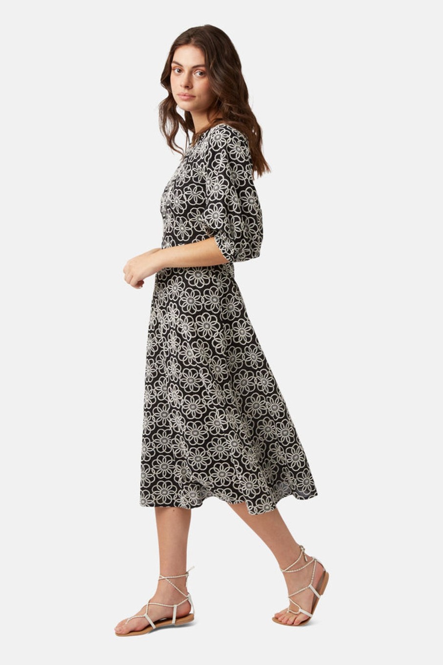 Dresses Traffic People | The Sun On My Face Mood Dress